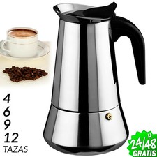 Cafetera inoxidable Isabella Induccion 4 tazas Valira | Compra online en  eBay