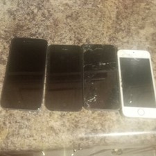 Lot of 4 iphones three 5s and a 6