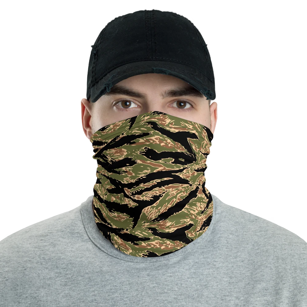 Snake Tigerstripes Camouflage Neck Gaiter
Opens in a new window or tab