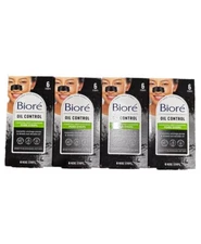4 Box Biore Charcoal Blackhead Remover Pore Strips for Blackhead Remov 24 Count