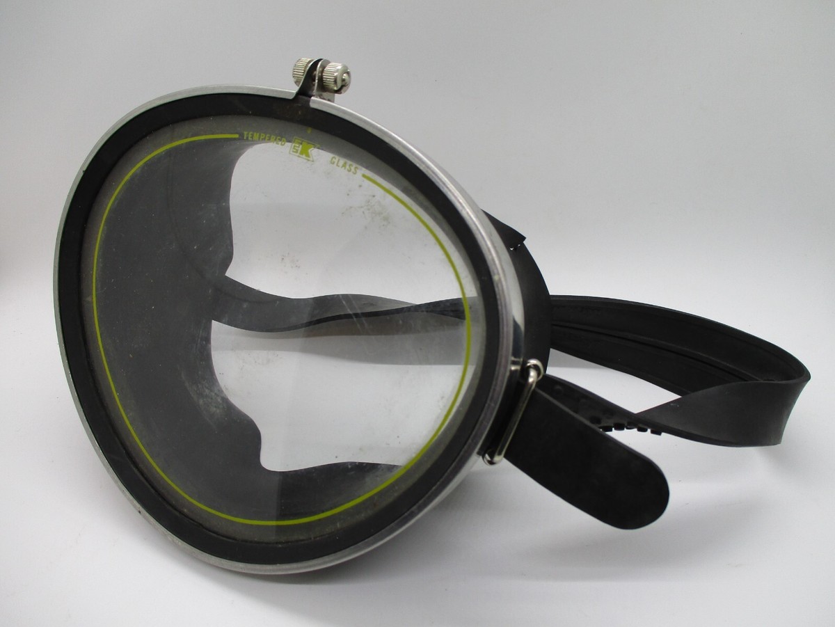 Vintage Kinugawa full thermal temper glass scuba goggles repair Nautical  Decor