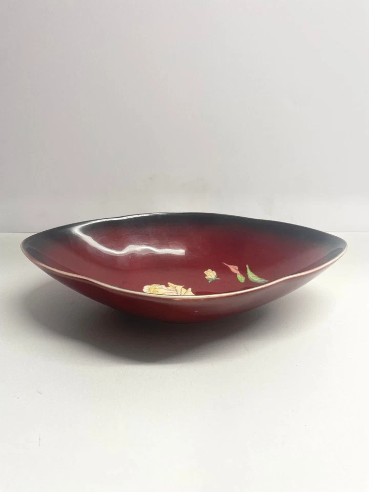 Carlton Ware Dish Ceramic Hand Painted Serving Oval Vintage - Image 3 of 4