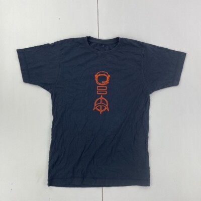 U2 T-Shirt Small Blau Herren Musik Band Tee U2 360 Tour Kurzarm 360 Tour