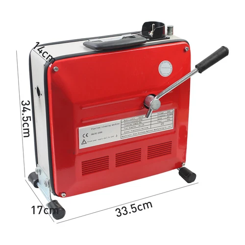 Rohrreinigungsmaschine Rohrreinigungsgerät Abflussreiniger 400W Rohrreiniger DE - Bild 3 von 10