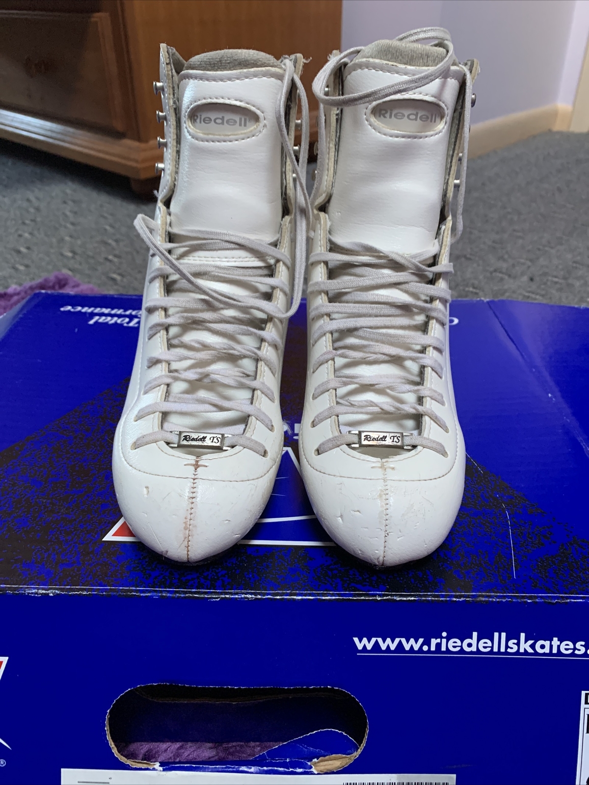 Riedell 255 Motion Woman’s NARROW Skate Boots Size 5 1/2 Preowned eBay