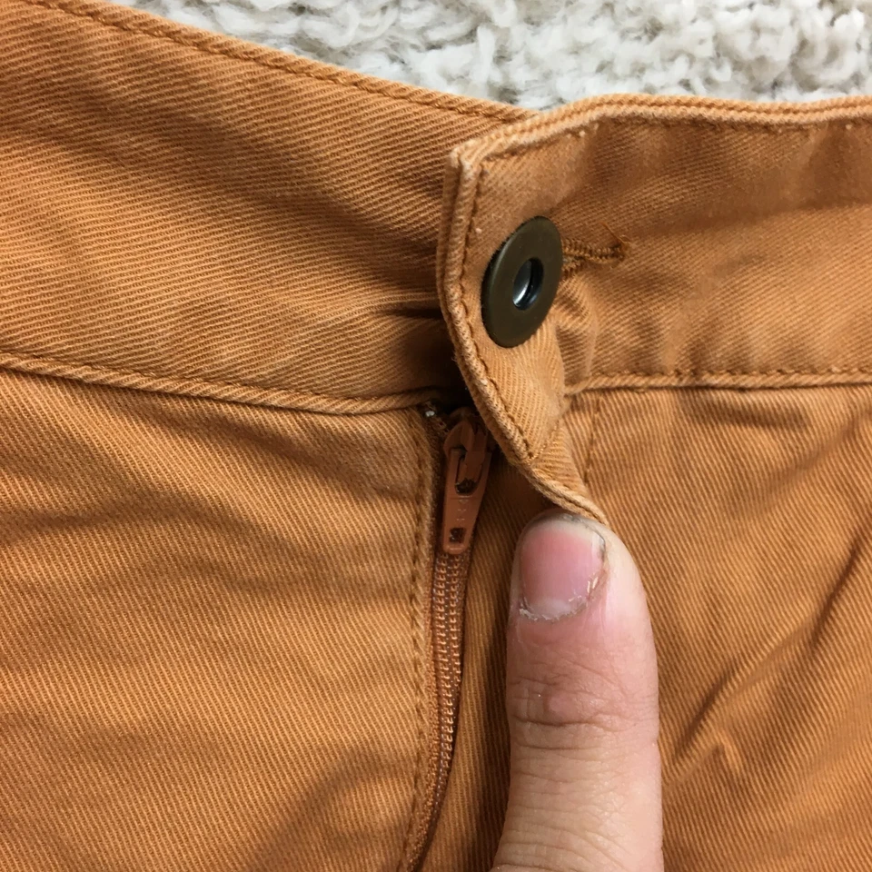 Columbia Pants 20W Womens Brown Plus Chino Stretch Flat Front Pocket Modern Fit - Image 3 of 4