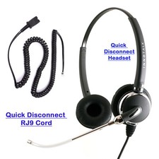 Cisco 6945 6961 7821 7841 7931 8941 9951 9971 Voice Tube Mic Binaural Headset