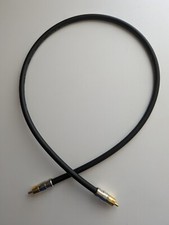 NO SOLDER Canare & Audioquest itc PURE COPPER RCA  or coaxial cable - True 75Ohm