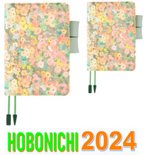 Hobonichi Techo 2024 Liberty Fabrics Hollyhocks A6/A5 English/Japanese JAPAN NEW
