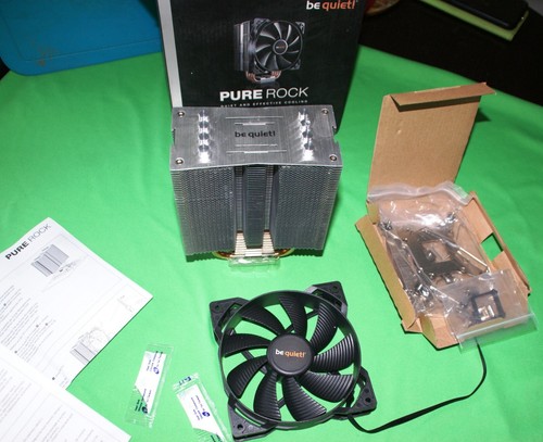 Refroidisseur de processeur Pure Rock TDP 150W en aluminium brossé be quiet! - Afbeelding 4 van 9