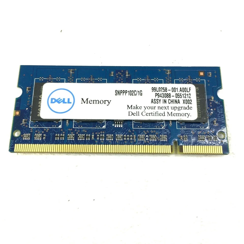 MIX LOT OF 7 NANYA 1GB 2RX8 PC2-5300S and 2RX16 PC2-6400S Laptop RAM IDEAL - Image 3 of 4