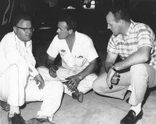 Car owner Banjo Matthews Holman Moody crew chief Jack Sully Sulliv- Old Photo