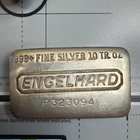Engelhard 10oz Silver Bar loaf SN P323094