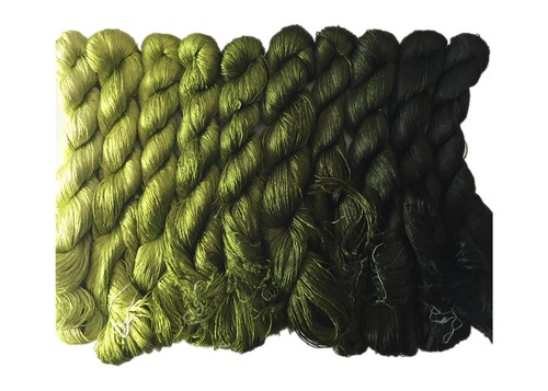 10 Skeins natural mulberry silk embroidery floss thread cross stitch thread DIY - Picture 3 of 18
