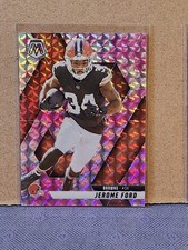 2025 Panini Mosaic - Jerome Ford #4 Camo Pink Mosaic Prizm