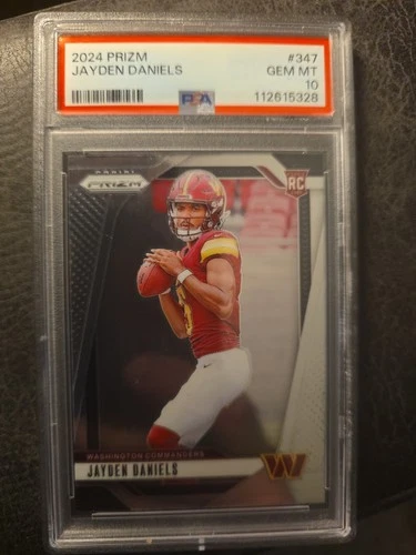 2024 Panini Prizm - Rookies Jayden Daniels #347 (RC)