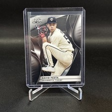 David Festa 2025 Topps Chrome Black RC ROOKIE #121 MINNESOTA TWINS