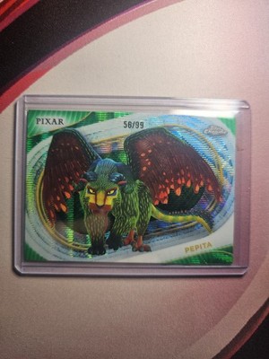 Topps Chrome 2025 Disney Pepita Green Refractor 56/99 | Coco Movie |