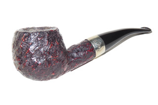 PETERSON' 408 DONEGAL SQUAT APPLE STYLE PIPE W/ GNARLY CARVING PIPESTUD