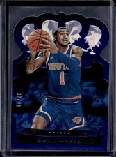 2020-21 Panini Crown Royale Obi Toppin Crystal Blue Rookie RC #/99 Knicks