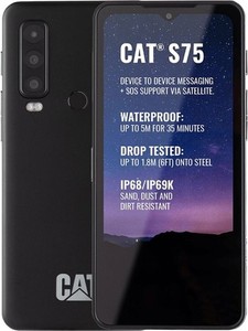 CAT S75 128GB schwarz 5G Outdoor Smartphone - AKZEPTABEL - SIEHE BESCHREIBUNG