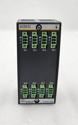 BACHMANN AI208/SI ANALOG INPUT MODULE 20mA REICHWEITE [SCHNELLER VERSAND]