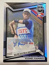 Yosmel Ramirez - 2022 Elite Extra Edition Signatures Card