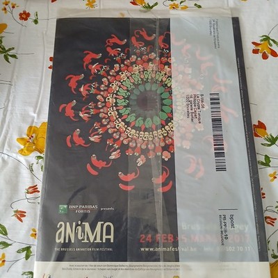 ANIMA THE BRUSSELS ANIMATION FILM FESTIVAL PROGRAM GUIDE  BOOK SEALED HTF 2017