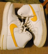Nike Air Force 1 '07 High White University Gold for Sale