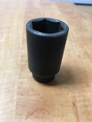 MATCO TOOLS 36mm METRIC DEEP IMPACT SOCKET -- 1/2'' DRIVE -- 6 POINT  DTL49036