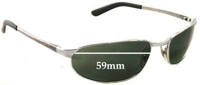 SFx Replacement Sunglass Lenses fits Ray-Ban RAM2062AA - 32mm high - 59mm Wide