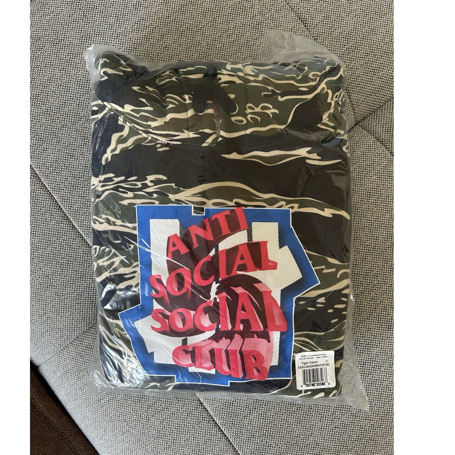 Anti Social Social Club x Undefeated Tiger Camo Graphic Print