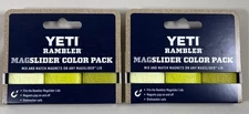 New! YETI Magslider Magnets 3 Pack Trio Firefly Yellow Collection For Lids