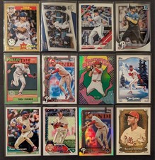 24-card Trey Turner lot: incls. #ed /99, SP, parallels, Bob Ross
