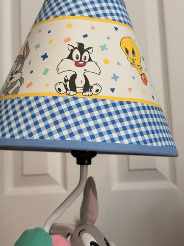 Looney Tunes Tweety & Bugs Bunny Multicolor Table Lamp with Shade | eBay