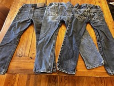 Boys Size 5 Jeans Denim Pants Lot Of 3 Various Brands Including Gap Nautica