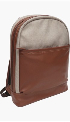 BOCONI brown  Leather -Stylish Backpack.  Comparable price $350 