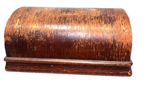 EDISON STANDARD PHONOGRAPH SOLID LID WITH A CHANGE OF REPRODUCER TAG