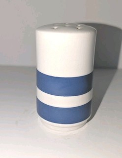 Vintage Cornishware Pepper Pot /Shaker Blue & White Stripes 1950's
