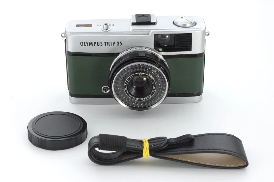 Olympus TRIP35 Dk.Green [CLA'd/Exc+5] Film Camera Point & Shoot JAPAN sn231576 - Image 3 of 4