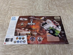 LEGO Shop at Home Star Wars Attack of the Clones 2002 Special Edition Catalog
