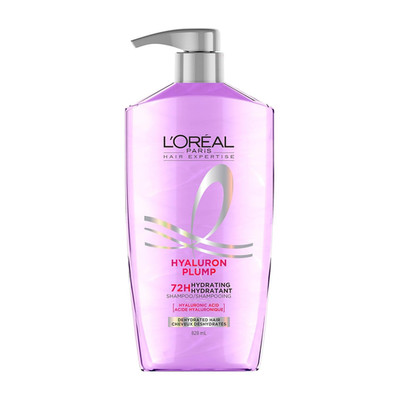 L'Oreal Paris Elvive Hyaluron Plump Hydrating Shampoo for Dehydrated, Dry Hair I