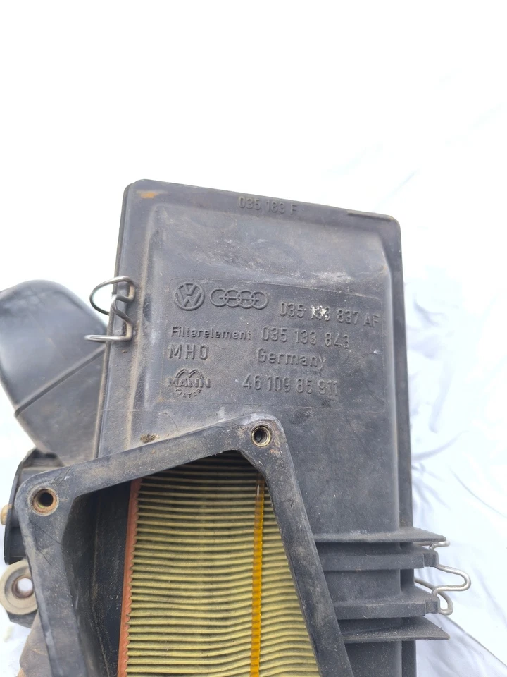 CAJA FILTRO AIRE COMPLETO AUDI 80 90 CUPÉ QUATTRO B2 035133837 035133843 Foto 2 de 4
