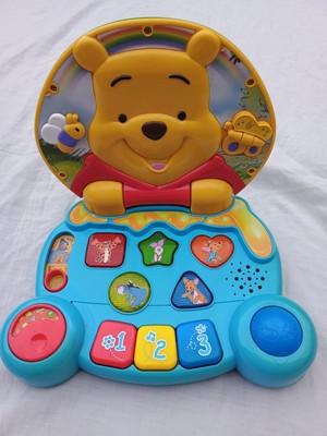 Disney VTech Winnie the Pooh Learning Laptop Educational pre