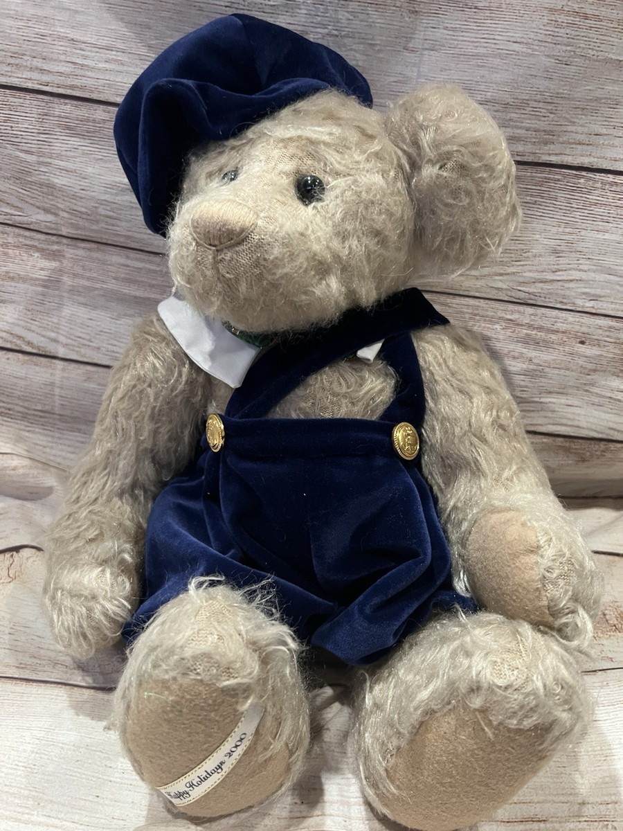 Vintage Happy Holidays 2000 Teddy Bear, Ltd Edition, 17