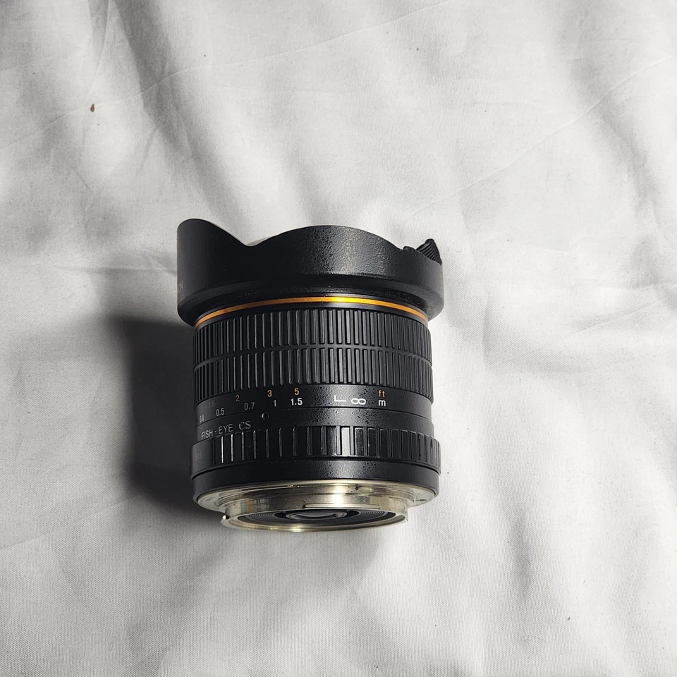 Bower Fish Eye 8mm f/3.5 F CS Lens for Canon Tested - Image 2 of 4