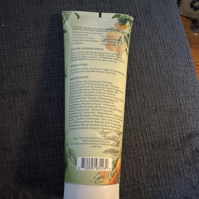Nakery Beauty Green Garden Spritz Body Butter 300mL Skin Toning Hydrating