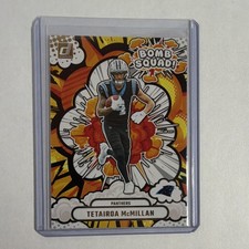 Panini 2025 Donruss Bomb Squad Tetairoa McMillan Rookie #BS-TMN Panthers NFL