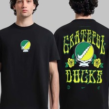 Grateful Dead X Oregon Ducks Grateful Ducks Roses T-Shirt