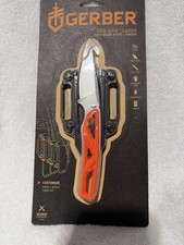 Gerber EXO-MOD Orange Caper Fixed Blade With Sheath New 31-003917